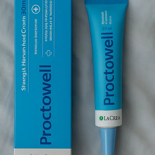 Foto della confezione di Proctowell da un cliente reale